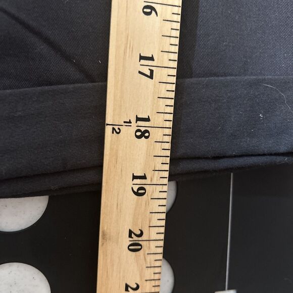 Loft Bermuda Roll Shorts Womens size 12 Stretch Dark Gray Mid Rise New - Picture 4 of 8